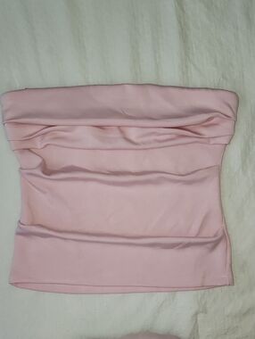 Envie Light Pink Strapless Tube Top